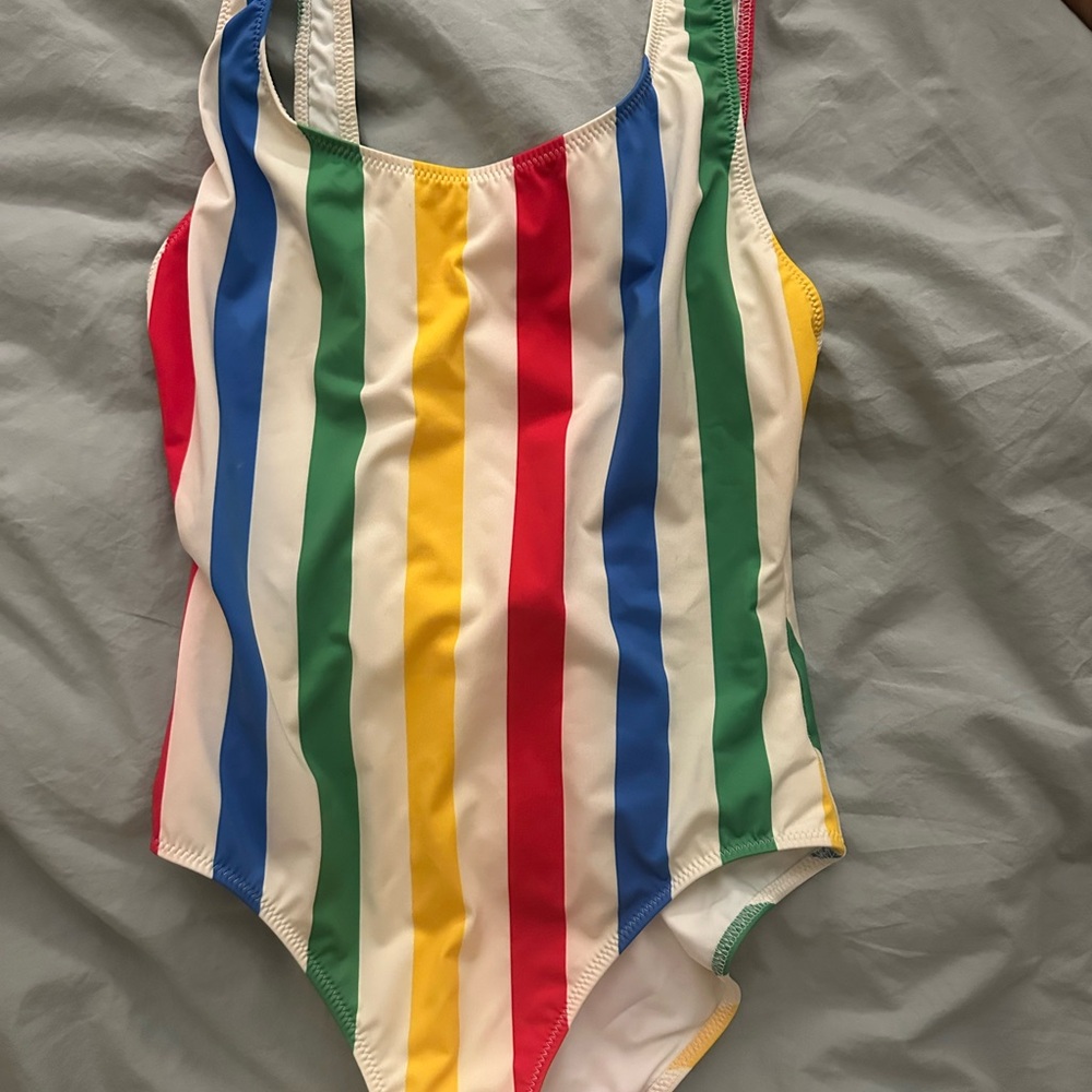 Solid & Striped Striped Swimsuit